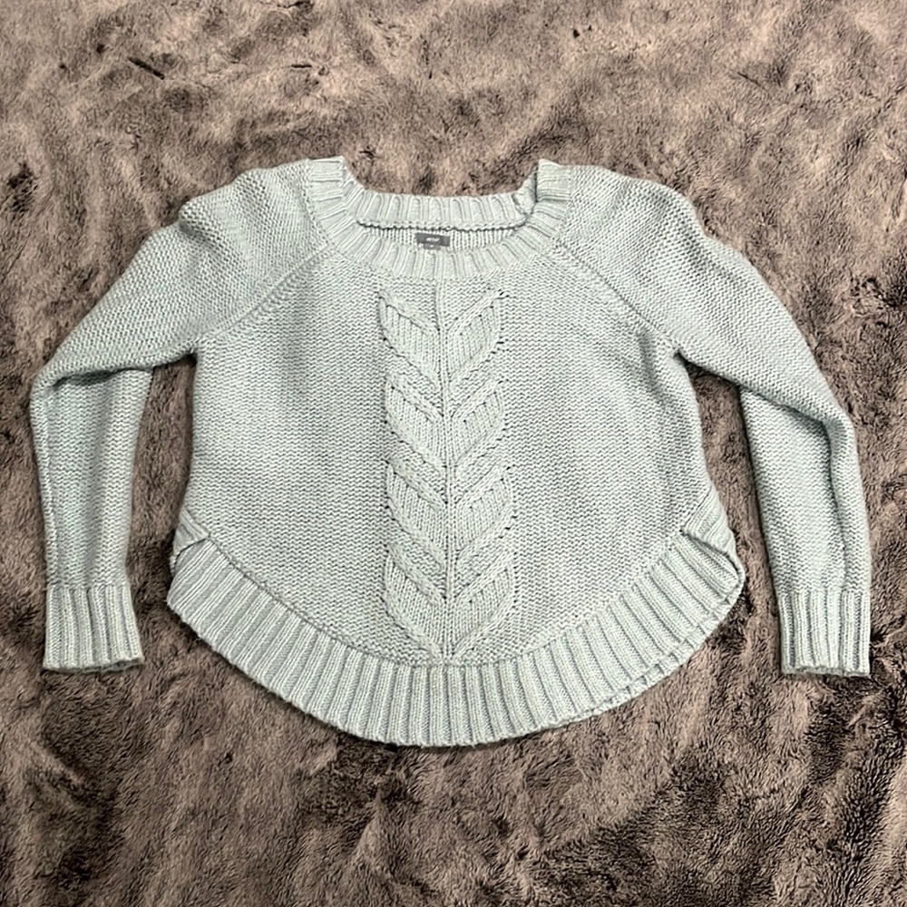 Aerie Curved Hem Sweater - Womens Medium